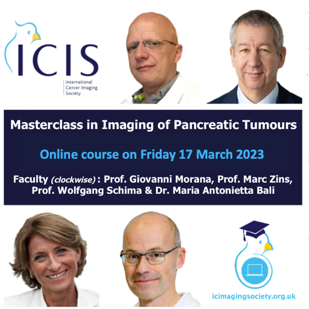 Masterclass in Imaging of Pancreatic Tumours